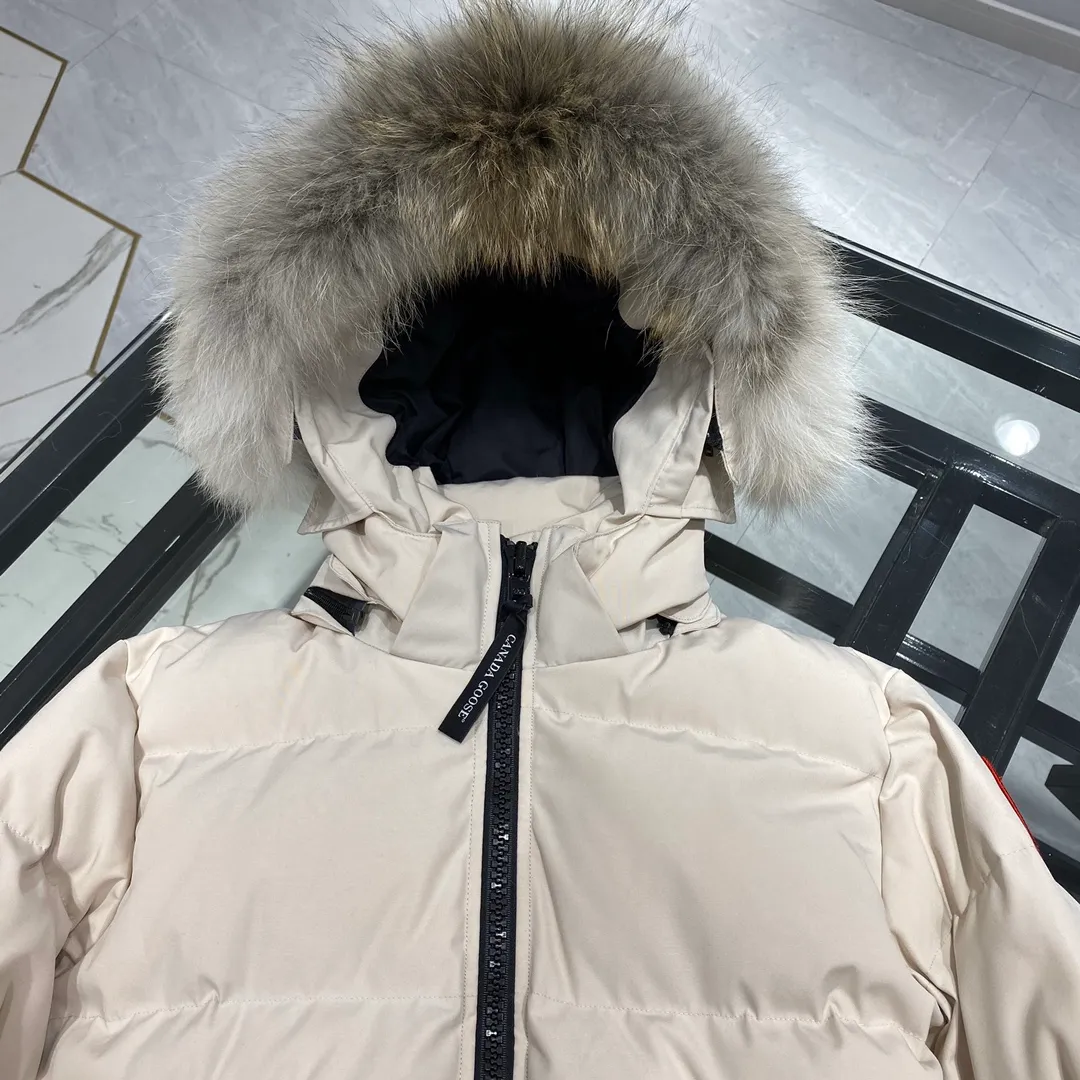 P860 🇨🇦Top original Big Goose 22 parkas - off-white hanging tile display picture🇨🇦